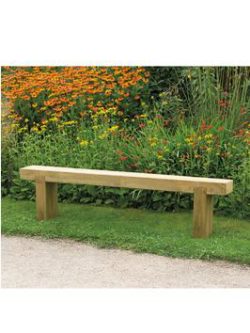 Forest Garden Sleeper Bench - 1.8M Long